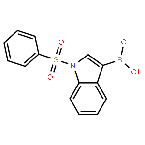 1-(苯磺酰基)-3-吲哚基硼酸