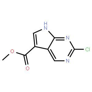 methyl 2-chloro-7H-pyrrolo[2,3-d]pyrimidine-5-carboxylate
