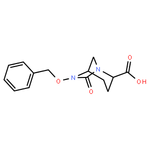 (2R,5R)-6-(benzyloxy)-7-oxo-1,6-diazabicyclo[3.2.1]octane-2-carboxylic acid