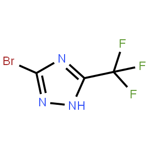 3-Bromo-5-(trifluoromethyl)-1H-1,2,4-triazole