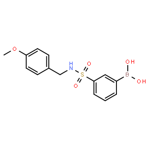 3-[N-(4-Methoxybenzyl)sulfamoyl]phenylboronic acid