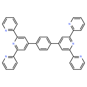 4′,4′′′′-(1,4-亚苯基)二(2,2′:6′,2′′-三联吡啶)