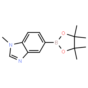 1-甲基-5-(4,4,5,5-四甲基-1,3,2-二氧硼戊烷-2-)-1H-苯并[d]咪唑