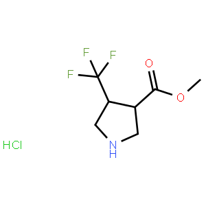 methyl trans-4-(trifluoromethyl)pyrrolidine-3-carboxylate hydrochloride