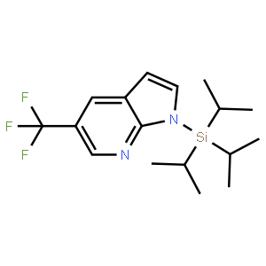5-(Trifluoromethyl)-1-(triisopropylsilyl)-1H-pyrrolo[2,3-b]pyridine