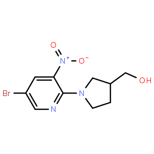 (1-(5-Bromo-3-nitropyridin-2-yl)pyrrolidin-3-yl)methanol