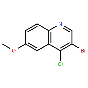 3-Bromo-4-chloro-6-methoxyquinoline