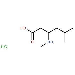 (R)-5-methyl-3-(methylamino)hexanoicacid  HCl