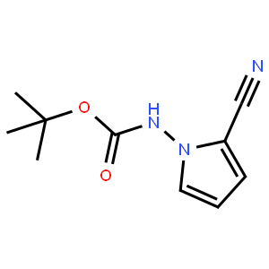 N-(2-cyano-1H-pyrrol-1-yl)(tert-butoxy)formamide