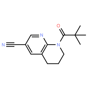 8-Pivaloyl-5,6,7,8-tetrahydro-1,8-naphthyridine-3-carbonitrile