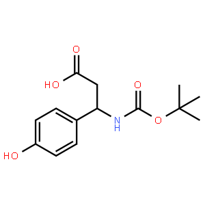Boc-R-3-氨基-3-(4-羟基-苯基)-丙酸