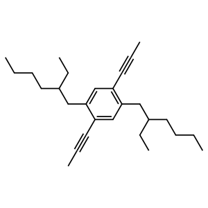 1,4-二(2-乙基己基)-2,5-二-1-丙炔苯