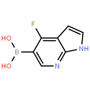 {4-fluoro-1H-pyrrolo[2,3-b]pyridin-5-yl}boronic acid