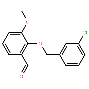 2-[(3-Chlorobenzyl)oxy]-3-methoxybenzaldehyde