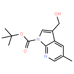 tert-Butyl3-(hydroxymethyl)-5-methyl-1H-pyrrolo[2,3-b]pyridine-1-carboxylate