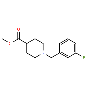 Methyl 1-(3-fluorobenzyl)-4-piperidinecarboxylate