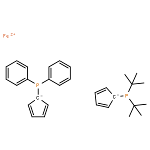 1-二苯基膦基-1′-(二叔丁基膦基)二茂铁,95408-38-1