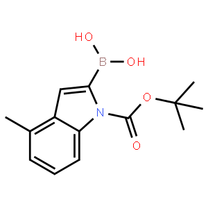 N-(tert-Butoxycarbonyl)-4-methylindole-2-boronic acid