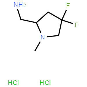 [(2S)-4,4-difluoro-1-methylpyrrolidin-2-yl]methanamine dihydrochloride