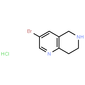 3-Bromo-5,6,7,8-tetrahydro-1,6-naphthyridine hydrochloride