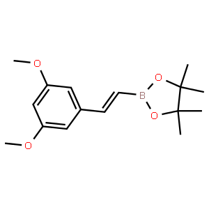 反式-2-(3,5-二甲氧基苯基)乙烯基硼酸频哪醇酯
