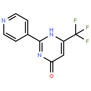 2-(4-Pyridinyl)-6-(trifluoromethyl)-4-pyrimidinol