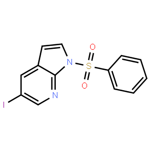 1-Benzenesulfonyl-5-iodo-1H-pyrrolo[2,3-b]pyridine