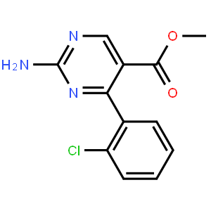 Methyl 2-amino-4-(2-chlorophenyl)pyrimidine-5-carboxylate