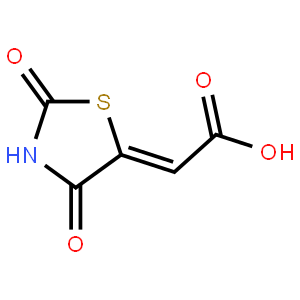 (2Z)-(2,4-Dioxo-1,3-thiazolidin-5-ylidene)aceticacid