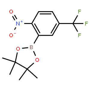 2-Nitro-5-trifluoromethylphenylboronic acid, pinacol ester