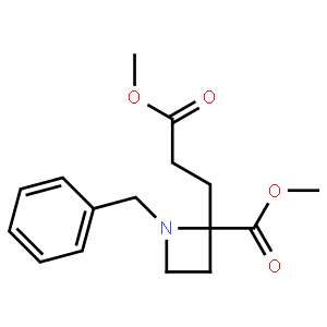 methyl 1-benzyl-2-(3-methoxy-3-oxopropyl)azetidine-2-carboxylate
