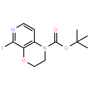 tert-Butyl 5-iodo-2,3-dihydro-1H-pyrido[3,4-b][1,4]oxazine-1-carboxylate