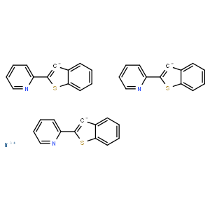 三[2-(苯并[b]噻吩-2-基)吡啶-C3,N]铱(III)