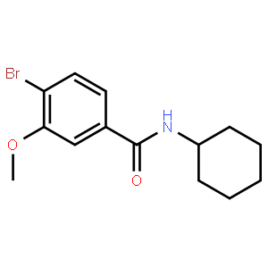 N-Cyclohexyl 4-bromo-3-methoxybenzamide