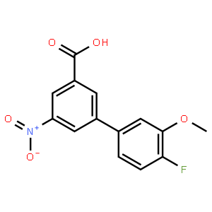 3-(4-Fluoro-3-methoxyphenyl)-5-nitrobenzoic acid