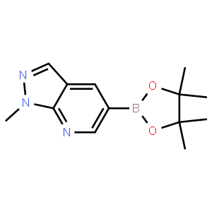 1-methyl-5-(tetramethyl-1,3,2-dioxaborolan-2-yl)-1H-pyrazolo[3,4-b]pyridine