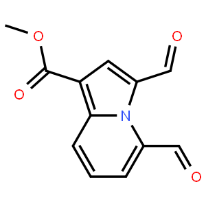 Methyl 3,5-diformyl-1-indolizinecarboxylate