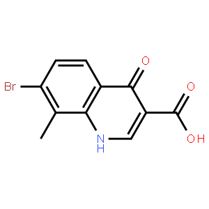7-Bromo-4-hydroxy-8-methylquinoline-3-carboxylic acid