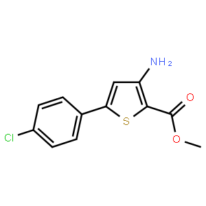 methyl 3-amino-5-(4-chlorophenyl)thiophene-2-carboxylate