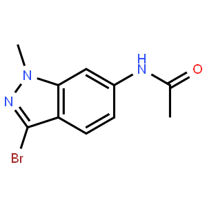 n-(3-bromo-1-methyl-1h-indazol-6-yl)acetamide