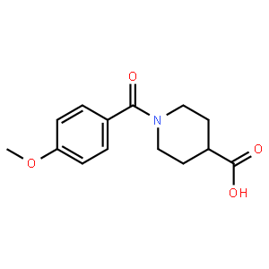 1-(4-Methoxybenzoyl)-4-piperidinecarboxylic acid