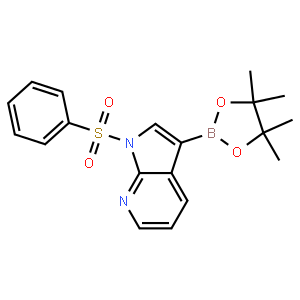 1-(Phenylsulfonyl)-7-azaindole-3-boronicacidpinacolester