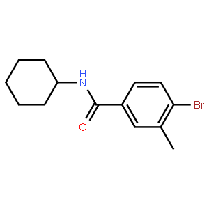 N-Cyclohexyl-4-bromo-3-methylbenzamide