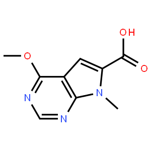 4-methoxy-7-methyl-7H-pyrrolo[2,3-d]pyrimidine-6-carboxylic acid