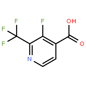 3-fluoro-2-(trifluoromethyl)pyridine-4-carboxylic acid