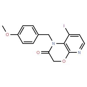 8-Iodo-1-(4-methoxybenzyl)-1H-pyrido[2,3-b][1,4]oxazin-2(3H)-one
