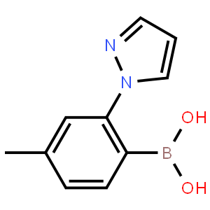 [4-Methyl-2-(1H-pyrazol-1-yl)phenyl]boronic acid