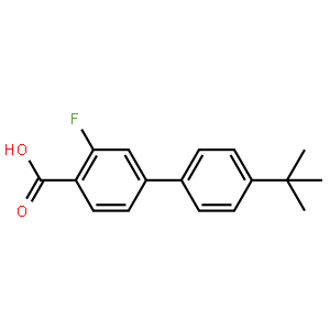 2-Fluoro-4-(4-t-butylphenyl)benzoic acid