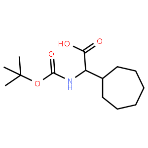 (2S)-2-{[(tert-butoxy)carbonyl]amino}-2-cycloheptylacetic acid,1228542-19-5