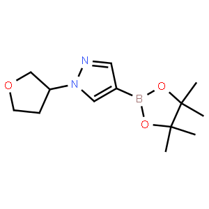 1-(oxolan-3-yl)-4-(tetramethyl-1,3,2-dioxaborolan-2-yl)-1H-pyrazole